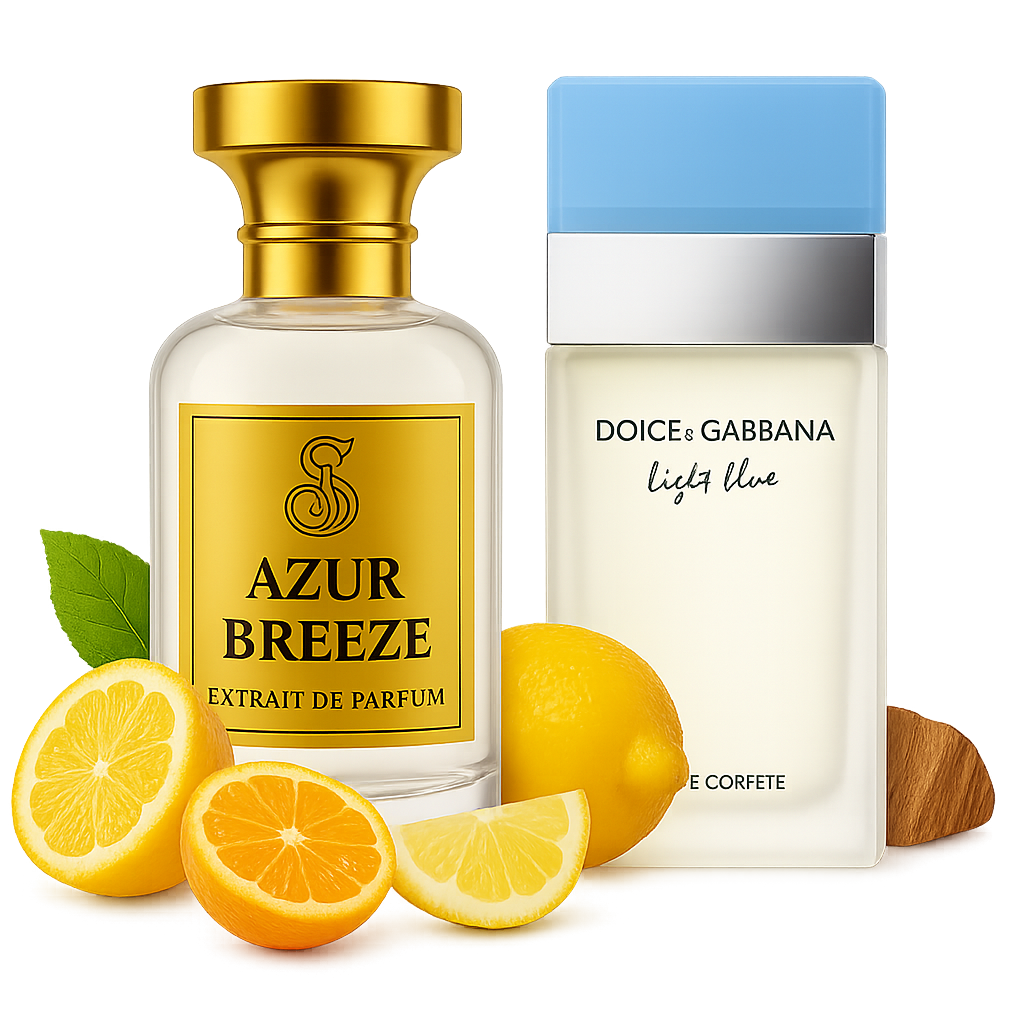 Iedvesmots no Dolce & Gabbana Light Blue, Sievietei