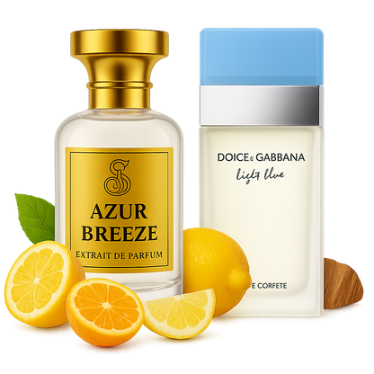 Iedvesmots no Dolce & Gabbana Light Blue, Sievietei