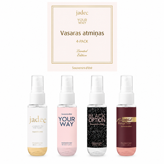 Tualetes ūdens komplekts sievietēm (4 x 40 ml)