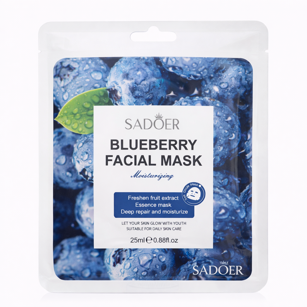 Blueberry face mask SADOER