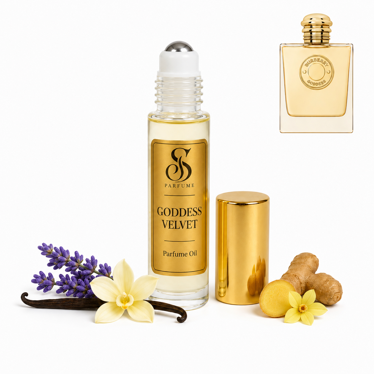 Goddess Velvet smaržu eļļa, 5ml