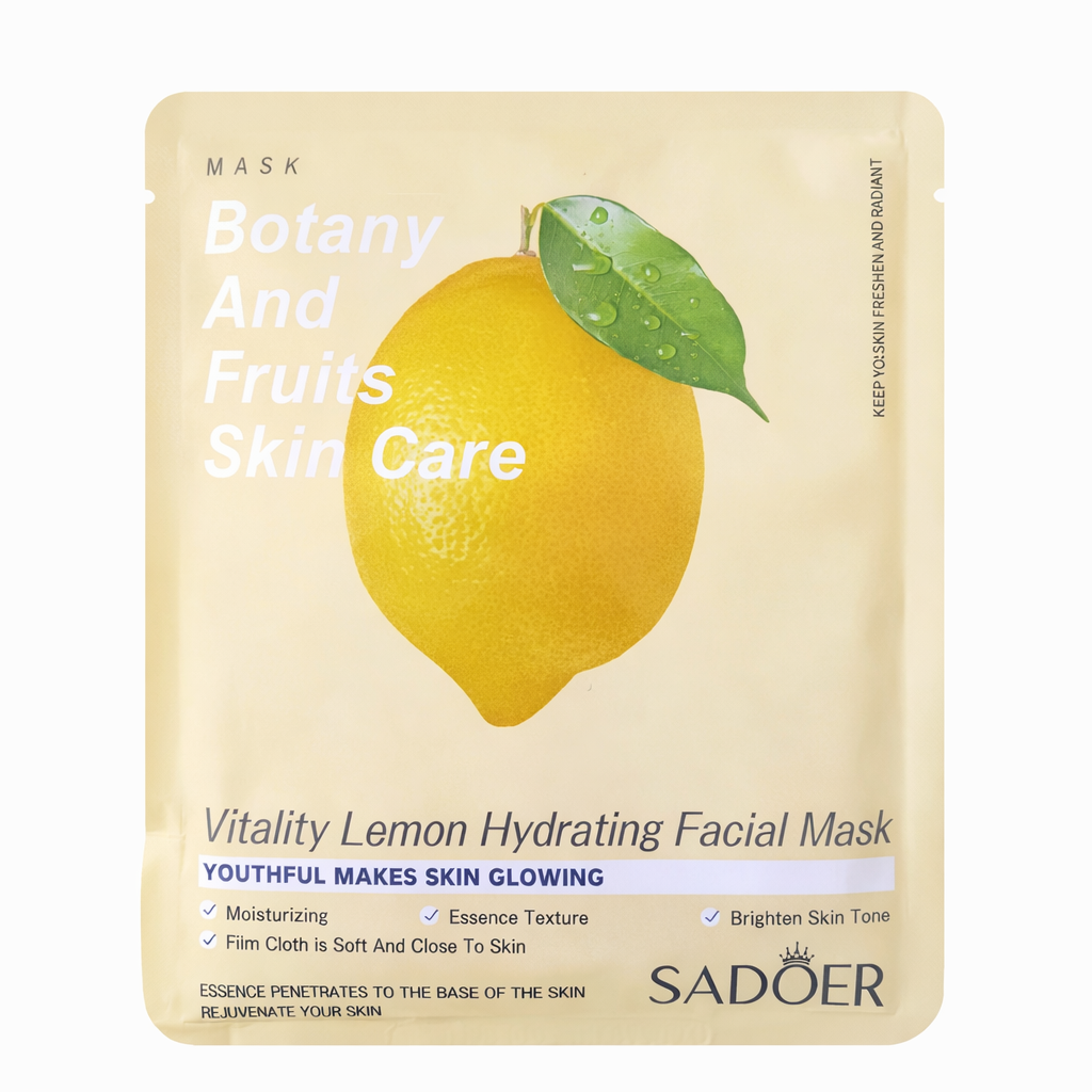 Citrona ekstrakta sejas maska