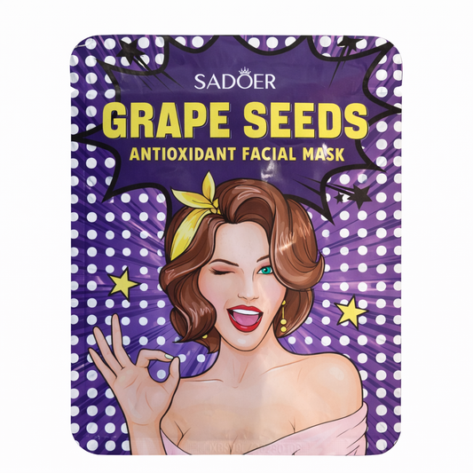 Vīnogu sēklu sejas maska