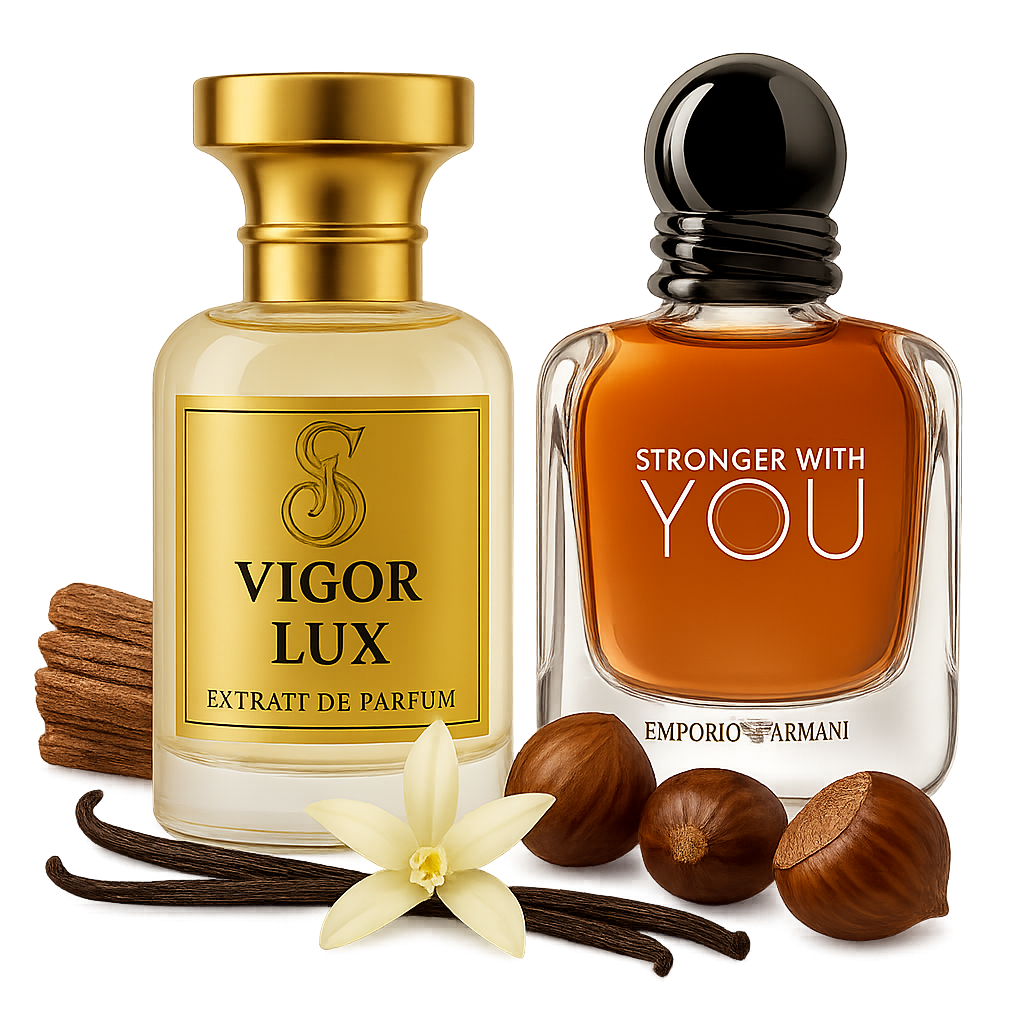 Iedvesmots no Emporio Armani Stronger With You, Vīrietim