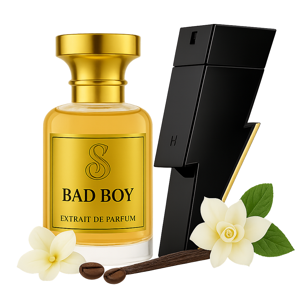 Iedvesmots no Carolina Herrera Bad Boy, Vīrietim