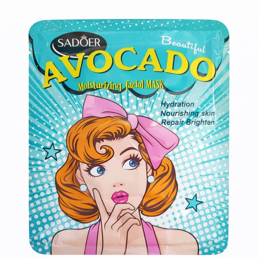 Avokado mitrinoša sejas maska