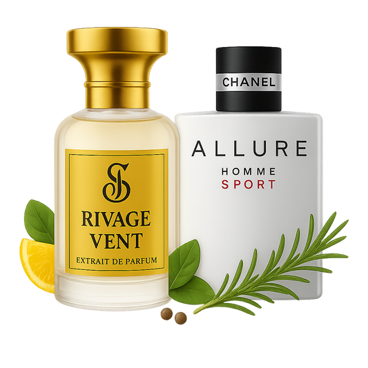 Iedvesmots no Allure Homme Sport, Vīrietim