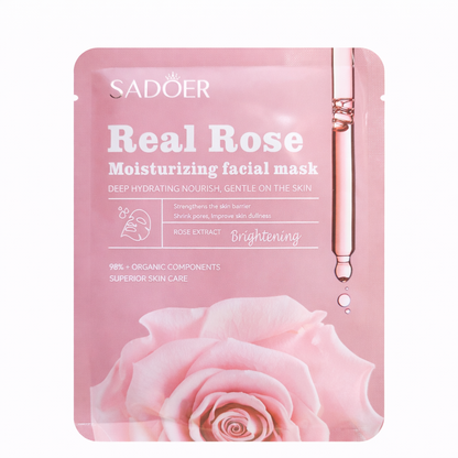 Rose face mask