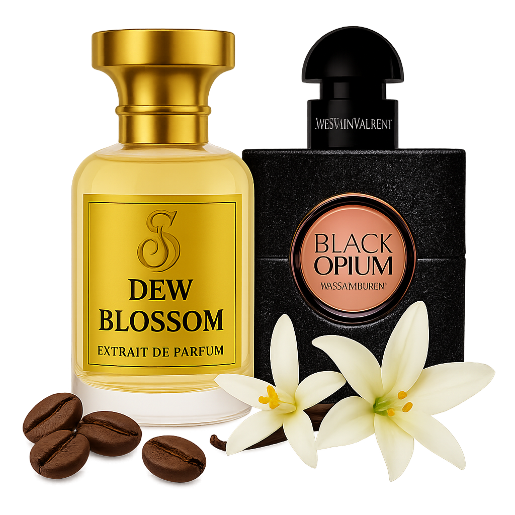 Iedvesmots no Yves Saint Laurent Black Opium, Sievietei