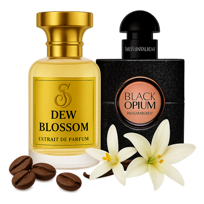 Iedvesmots no Yves Saint Laurent Black Opium, Sievietei