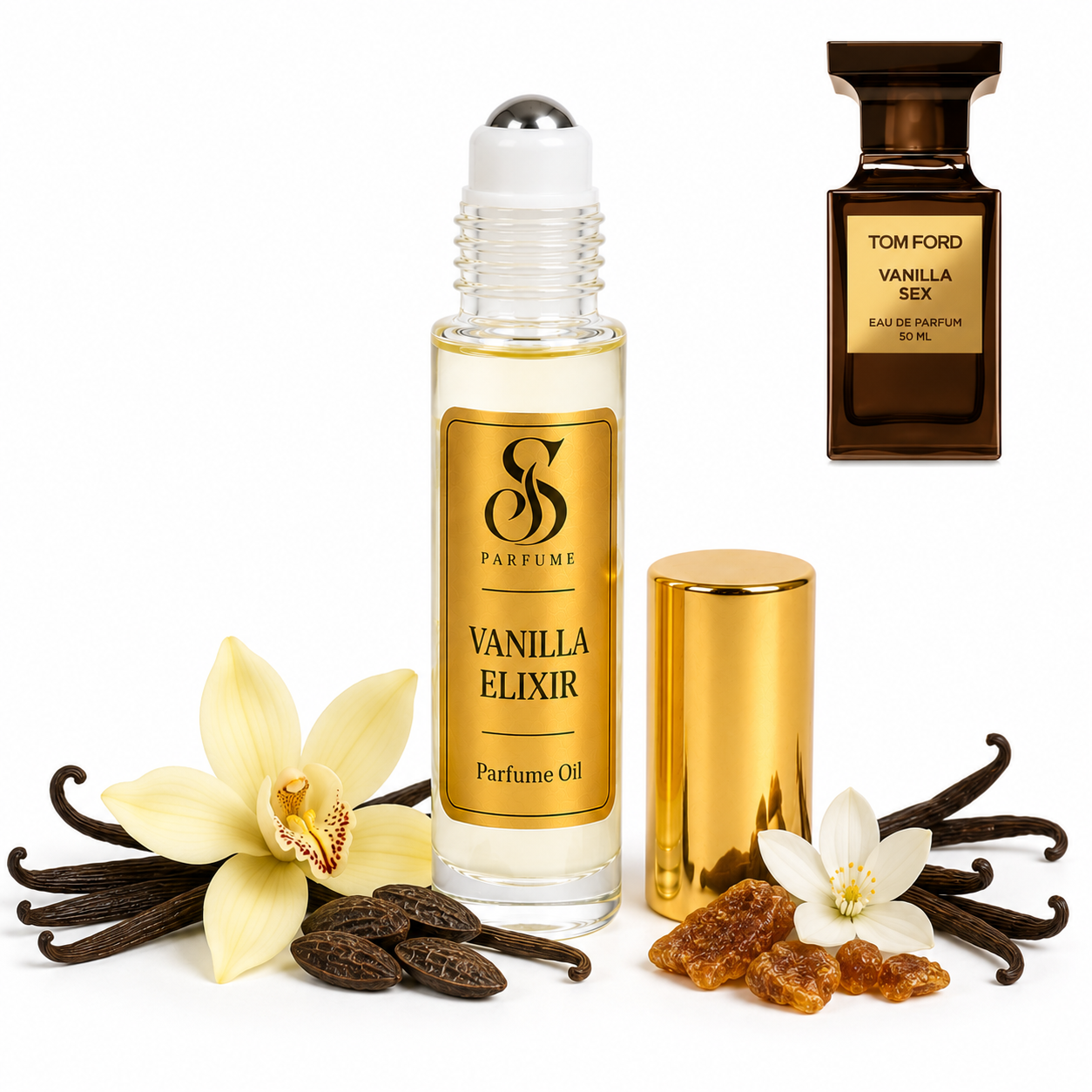 Vanilla Elixir smaržu Eļļa, 5ml