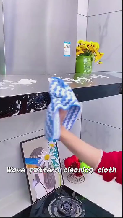 Mikrošķiedras dvielis virsmu tīrīšanai 30*30cm